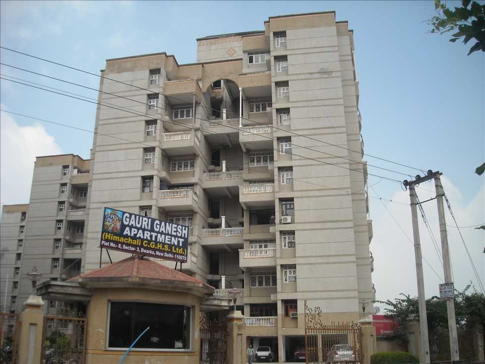 3 BHK Flat For Sale in CGHS Gauri Ganesh Apartment Sector 3 Dwarka